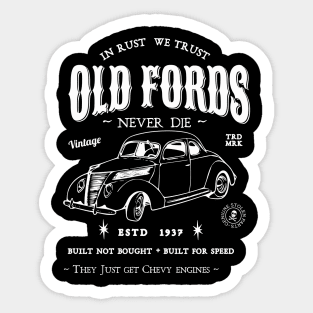 Old Fords Sticker